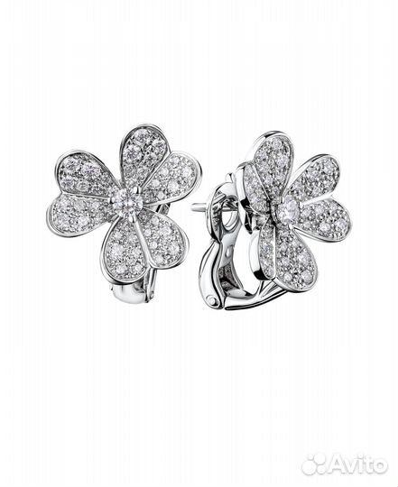 Серьги Van Cleef & Arpels Frivole Small Model vcar