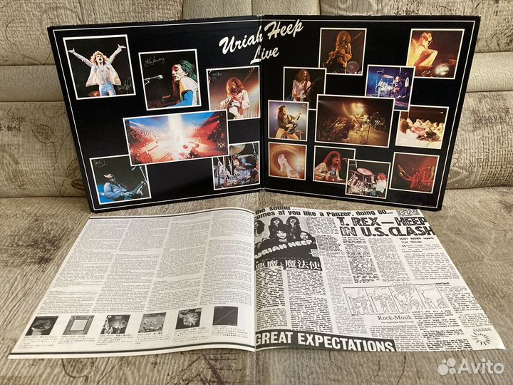 Винил Uriah Heep “Live”