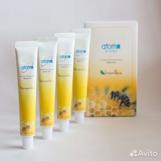 Набор зубных паст (4 шт.)