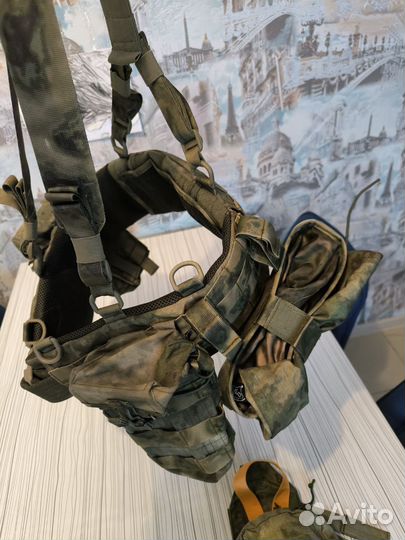 Тактический пояс ссо мох комплектом