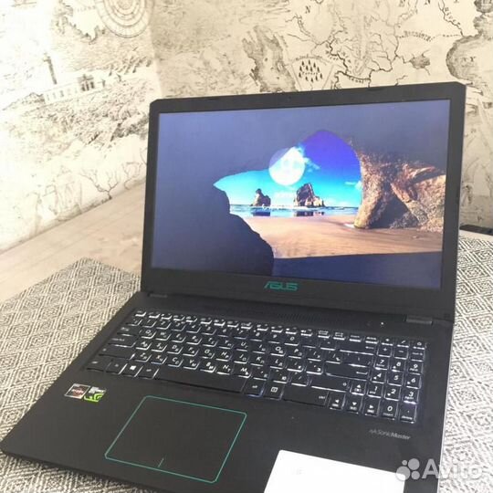 Asus 15.6 Ryzen5-2500U 4яд 8пот 8Gb GTX1050 SSD120