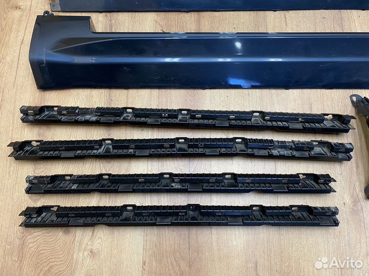 Комплект накладок на пороги Volvo XC90 2015-2021