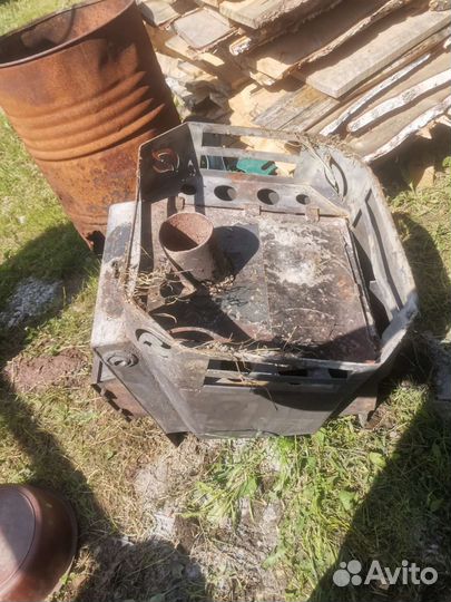 Печь буржуйка для бани