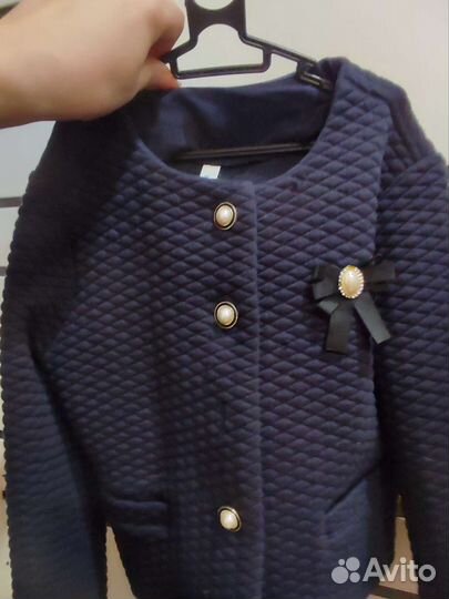 Школьный жакет для девочки 128