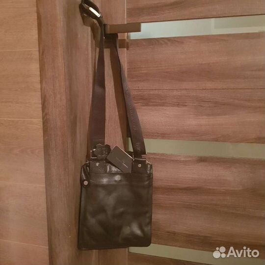 Сумка мужская нат. кожа оригинал новая