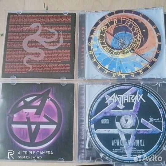 Anthrax, Killing Joke,Ac/Dc, Helmet. CD