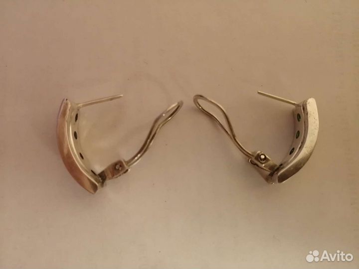Серебряные серьги