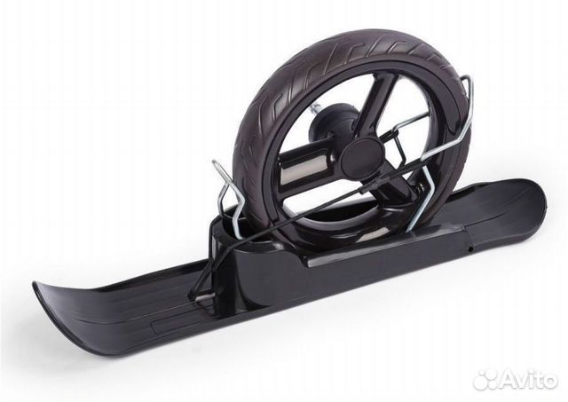 Накладки-лыжи на колёса коляски