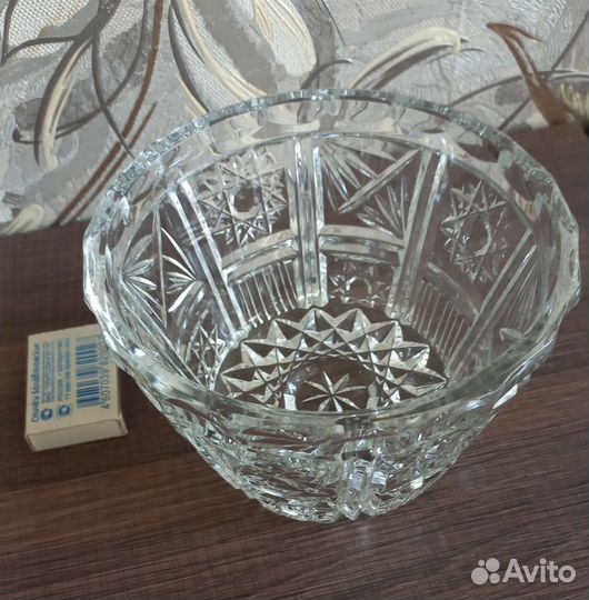 Ваза хрустальная СССР