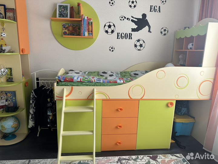 Кровать-чердак