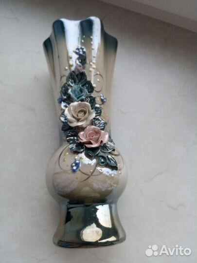 Ваза для цветов керамика