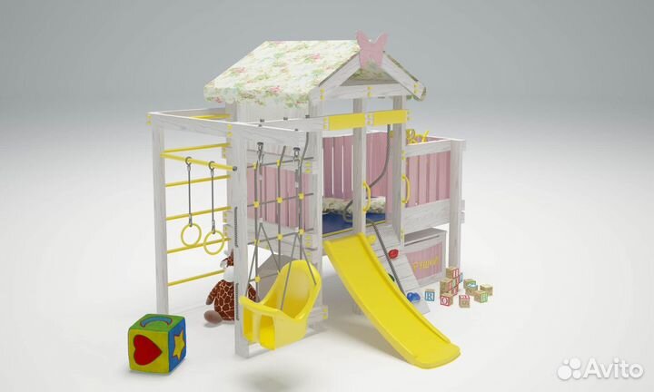 Игровой комплекс кровать для детей