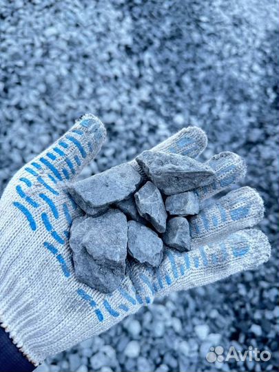 Щебень гранитный, щебень гравийный