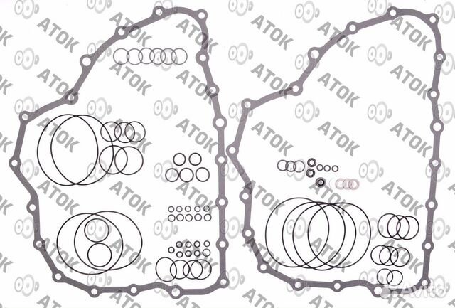 K50900H комплект прокладок mrma/mcva/mrva/gnla 2002-2006г mkza/mkya/gppa/gpla/mzja C 2005г mzha/bzja