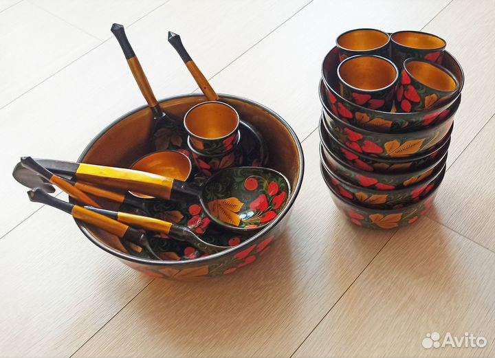 Набор из хохломы СССР