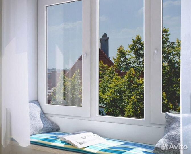 Окна пластиковые (профиль 58мм)