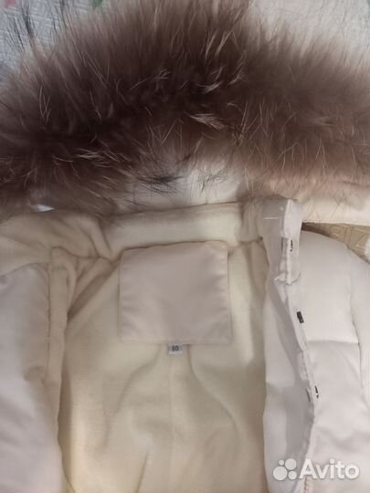Зимний комбинезон для девочки 80 86