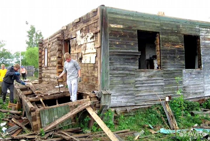 Быстрый демонтаж дач сараев и хоз построек Выборг