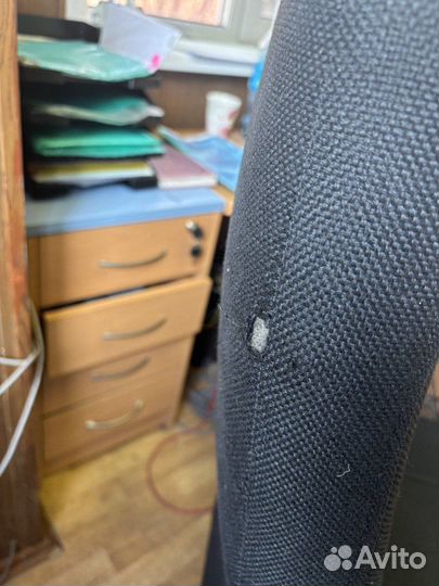 Кресло руководителя CH-747 б/у на высоком газлифте