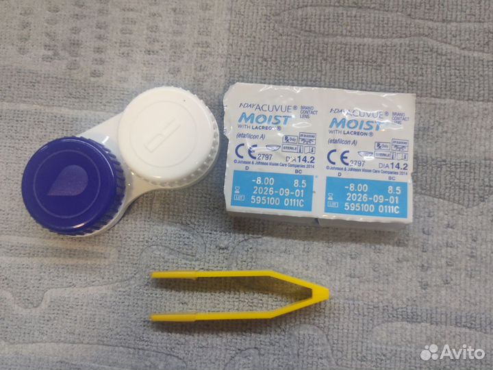 Линзы контактные acuvue