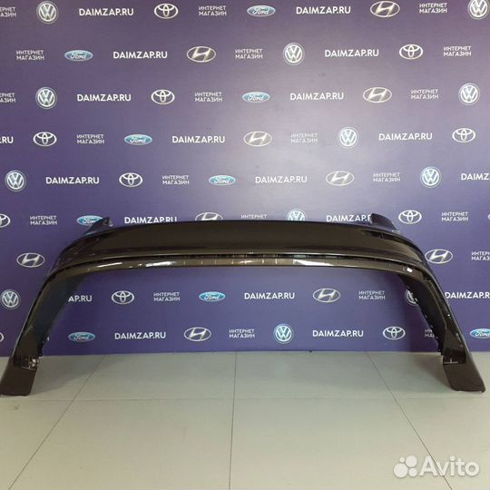 Бампер задний Kia Rio 2015-2017 кофейный