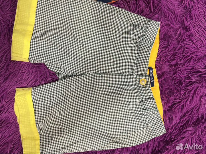 Gloria jeans рубашка + шорты хб 128р