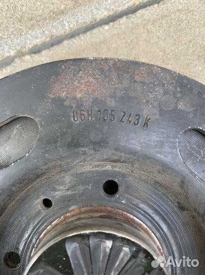 Шкив коленвала cda 1.8 tsi 06h105243k