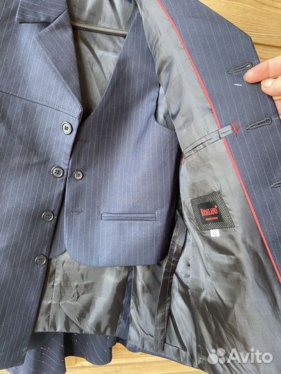 Школьный пиджак с жилеткой для мальчика