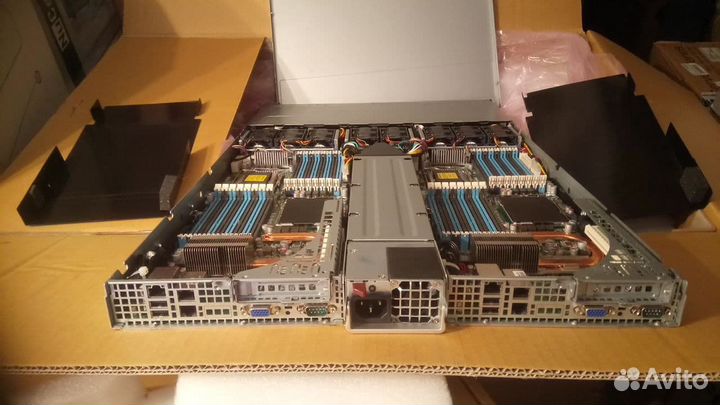 Новые серверные платформы Asus rs700da-E6-P 1U