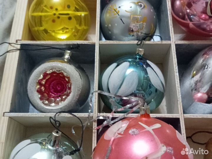 Елочные игрушки СССР