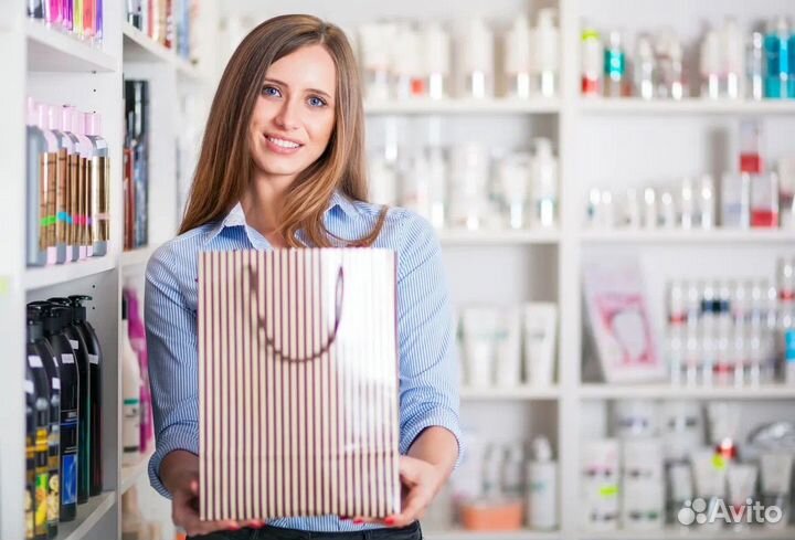 Продавец в магазин косметики