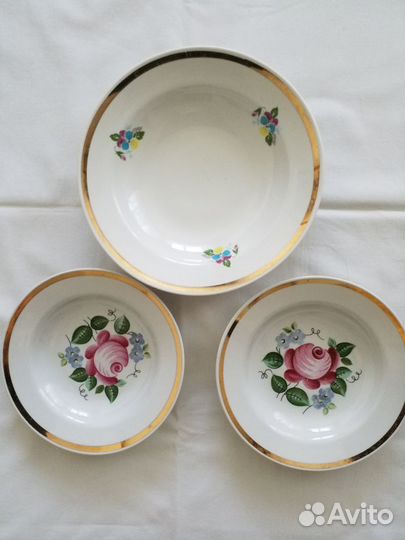 Тарелки блюдца посуда СССР