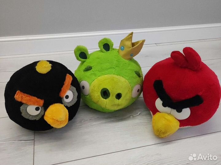 Angry Birds игрушки мягкие