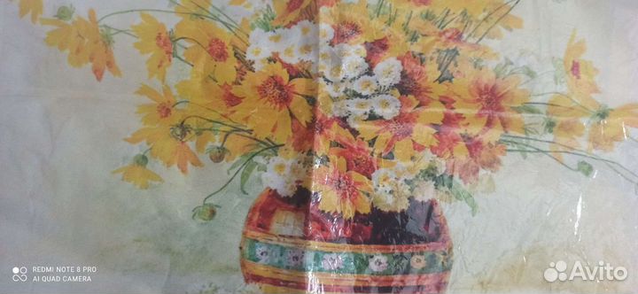 Принт для вышивки лентами