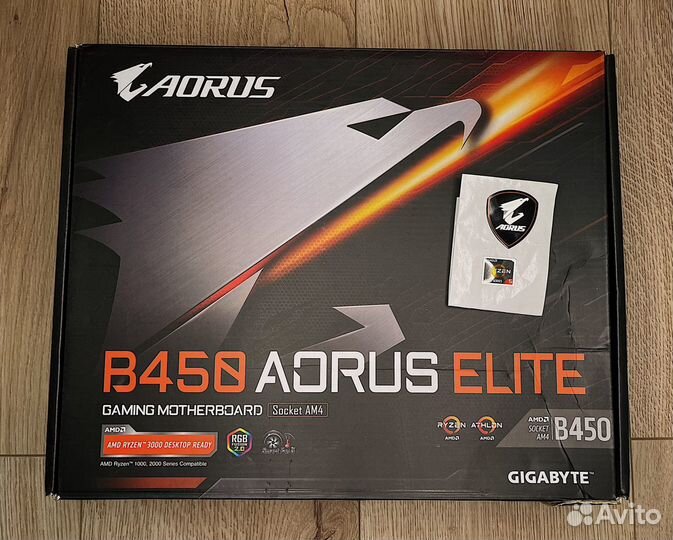 Комплект Ryzen 5 5600 + Gigabyte B450 Aorus Elite