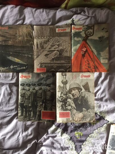 Журнал Огонек СССР 1941 - 45 г редкость