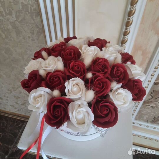 Ароматные мыльные розы
