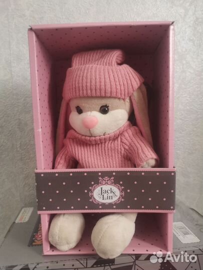 Мягкая игрушка зайка