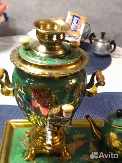 Самовар электрический расписной