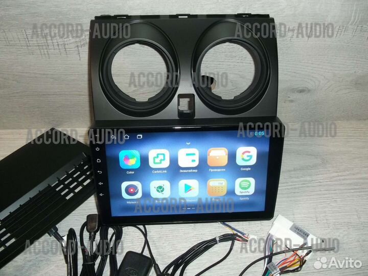 Магнитола 2DIN Nissan Qashqai j10 Android