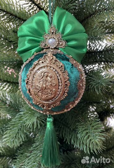 Елочные игрушки ручной работы