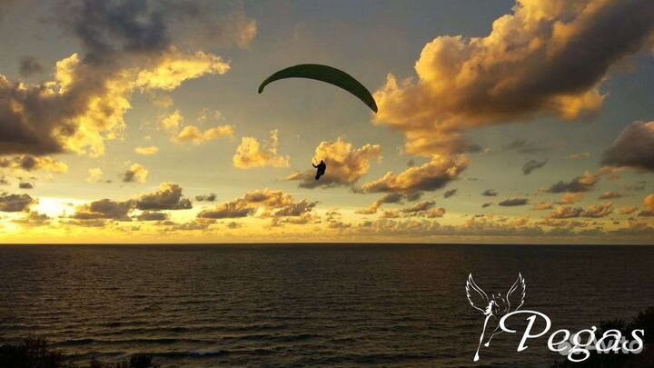 Полёт на параплане