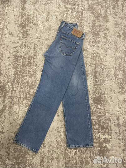 Джинсы levis 501 широкие