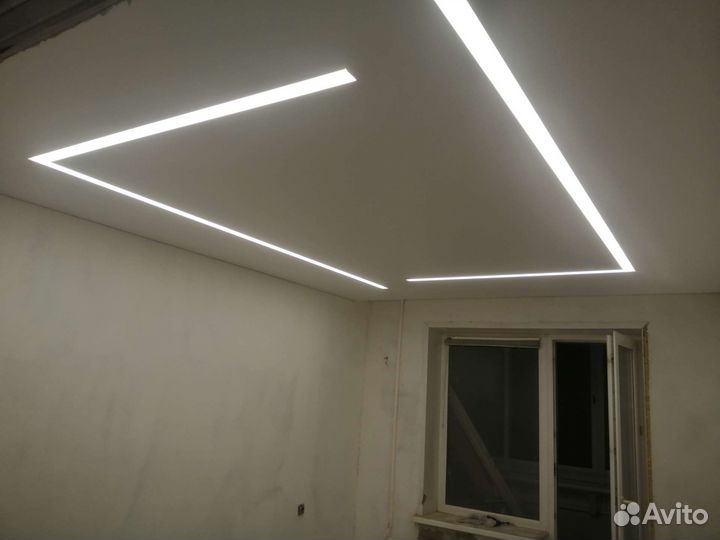 Натяжные потолки