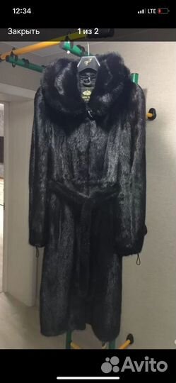 Шуба норковая 42 -44 120 длина