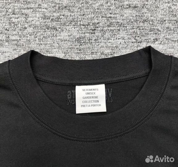 Футболка vetements new