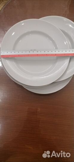Тарелка плоская и глубокая