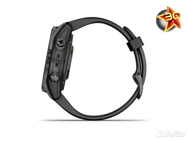 Часы Garmin epix Pro (Gen 2) Sapphire 42 mm Carbon