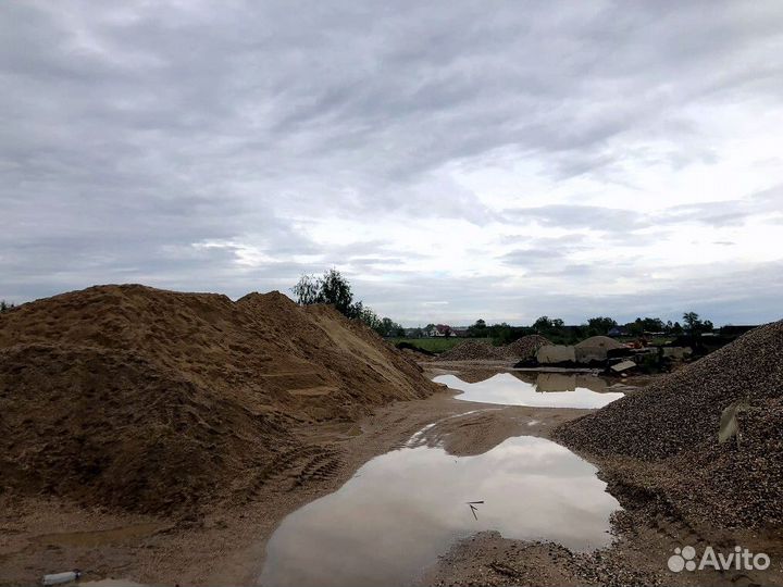 Песок карьерный