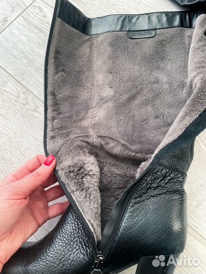 Сапоги женские натуральная кожа